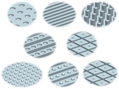 Open-source library of microtextured geometries for studying cell-material interactions